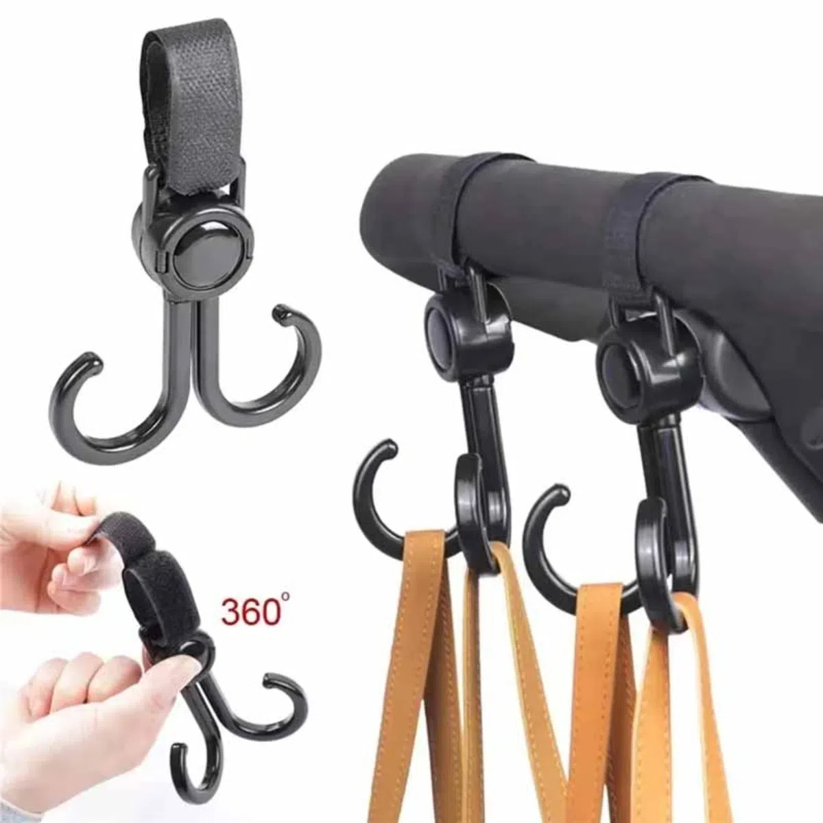 Rotatable Double Hooks Baby St - đánh giá và giá Travel Accessories Baby