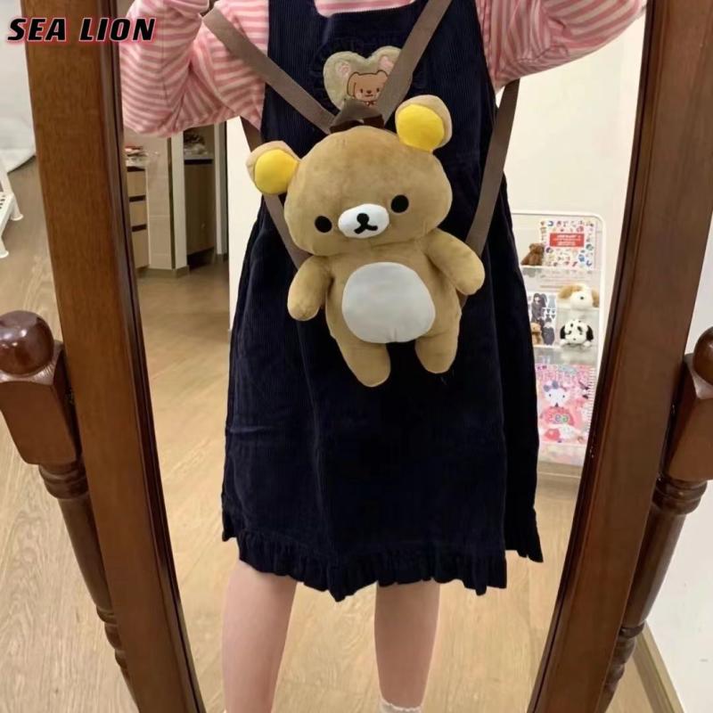 Cute Rilakkuma Plush Doll Back - đánh giá và giá Travel Accessories As Gifts