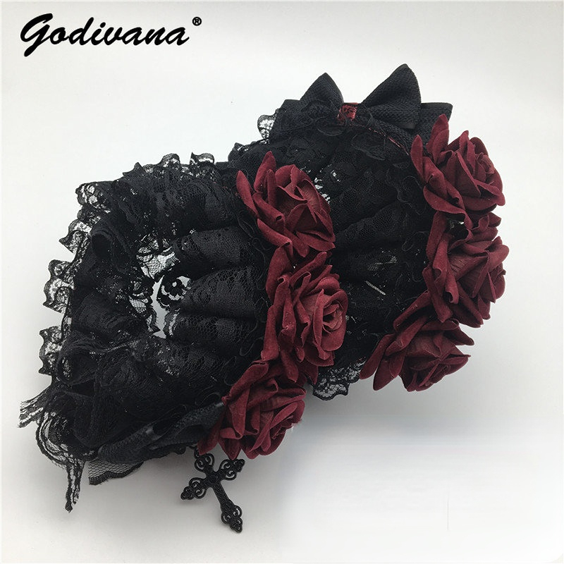 Original Dark Goth Velvet Rose - đánh giá và giá Travel Accessories Aesthetic