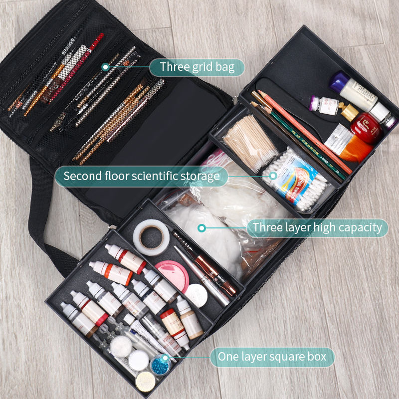 Hộp đựng mỹ phẩm cỡ lớn, tiện  - đánh giá và giá Travel Accessories Organizer Bag