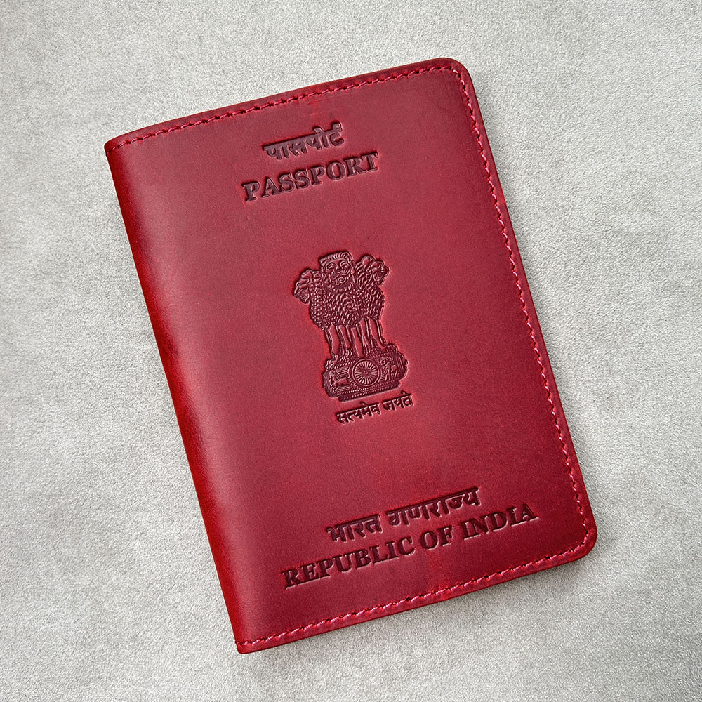 100% Da Thật Chính Hãng Da Hộ  - đánh giá và giá Travel Accessories India