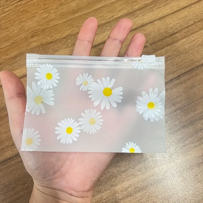 30Pcs Daisy Print Frosted Zipp - đánh giá và giá Travel Accessories Jewelry