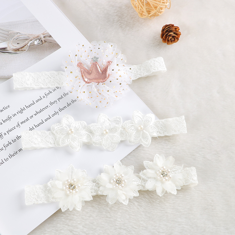 Băng đô hoa nơ vương miện cho  - đánh giá và giá Travel Accessories Baby