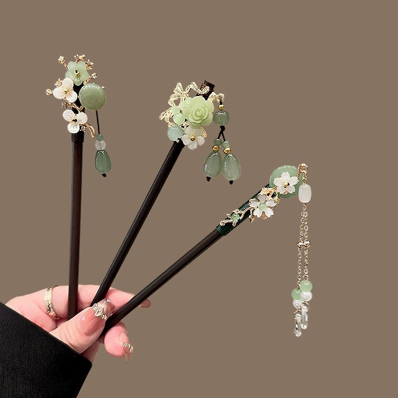 Antique Wooden Hairpin Women's - đánh giá và giá Travel Accessories Aesthetic