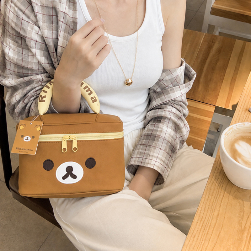 Anime Rilakkuma Makeup Bag Lar - đánh giá và giá Travel Accessories As Gifts