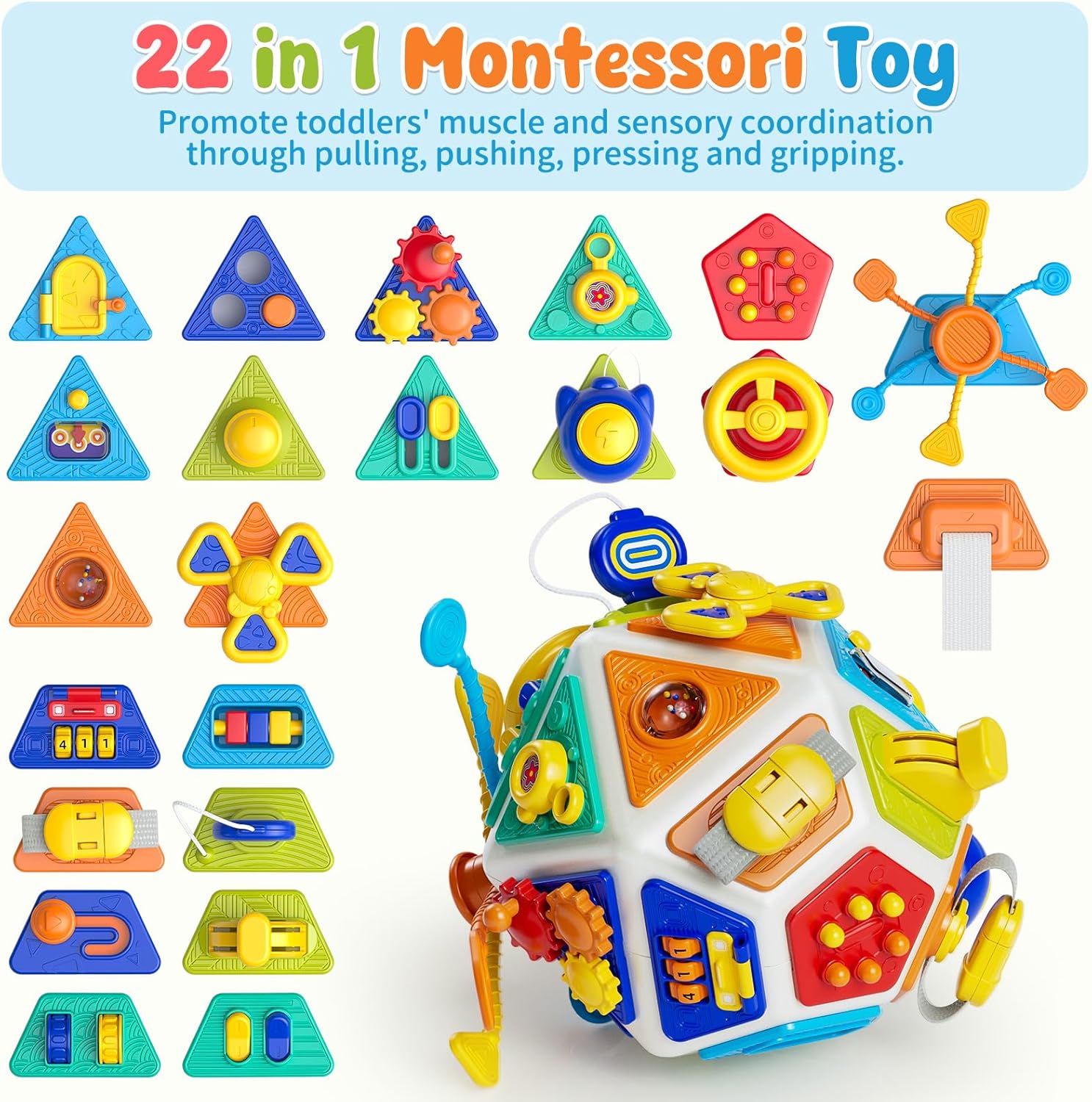 22-in-1 Baby Busy Board Activi - đánh giá và giá Travel Accessories Baby
