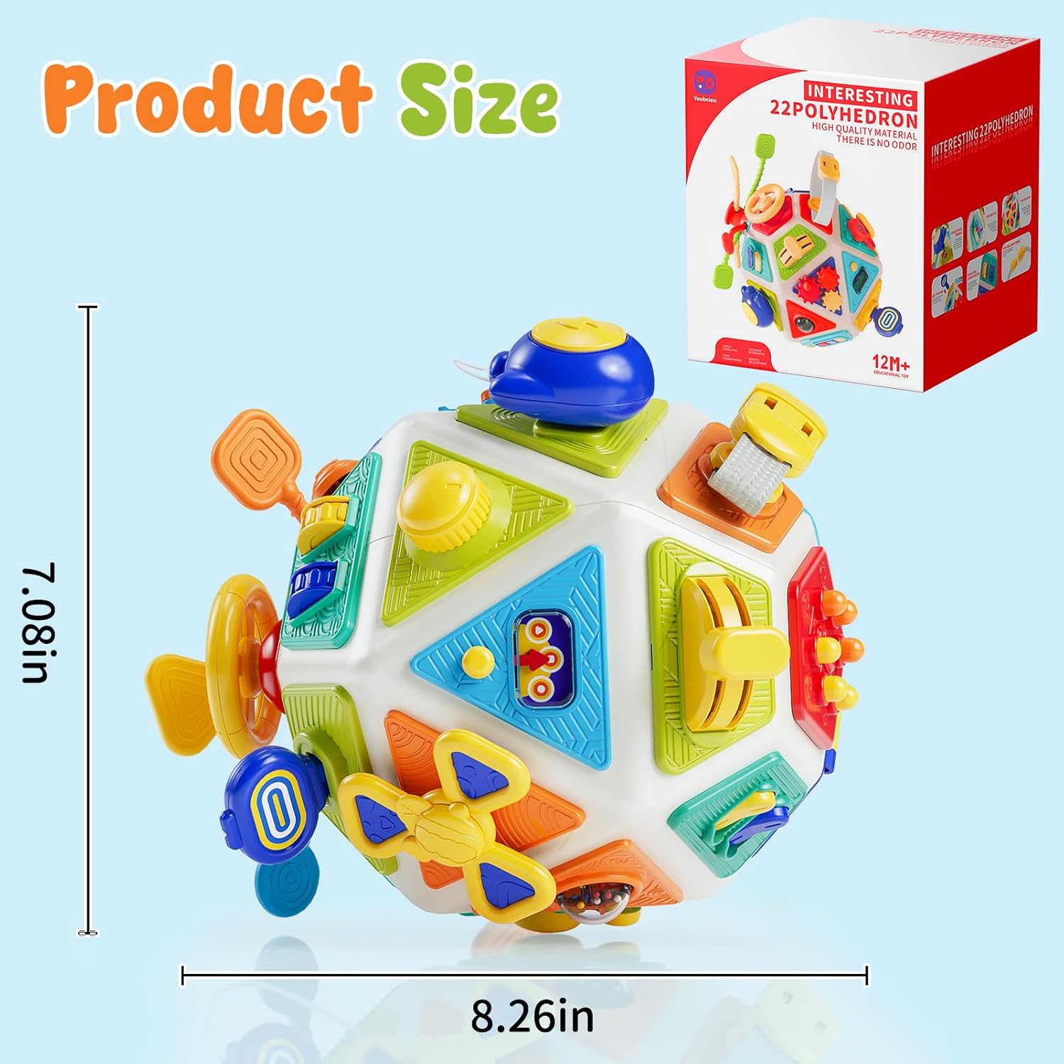 22-in-1 Baby Busy Board Activi - đánh giá và giá Travel Accessories Baby